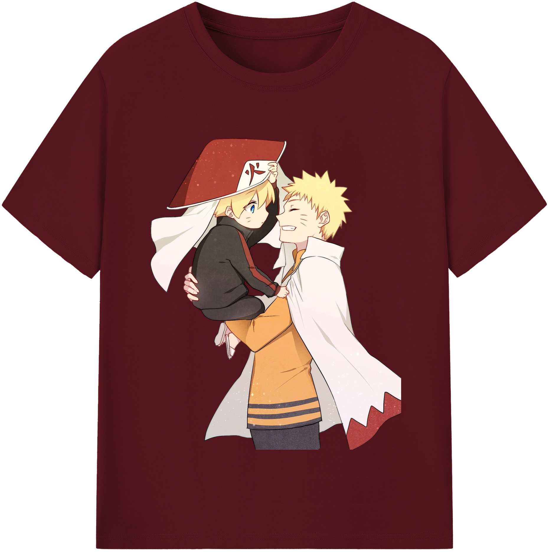 （画像用） NARUTO -ナルト- うずまき ナルト Uzumaki Naruto 綿100％半袖Tシャツ（フロントプリント）